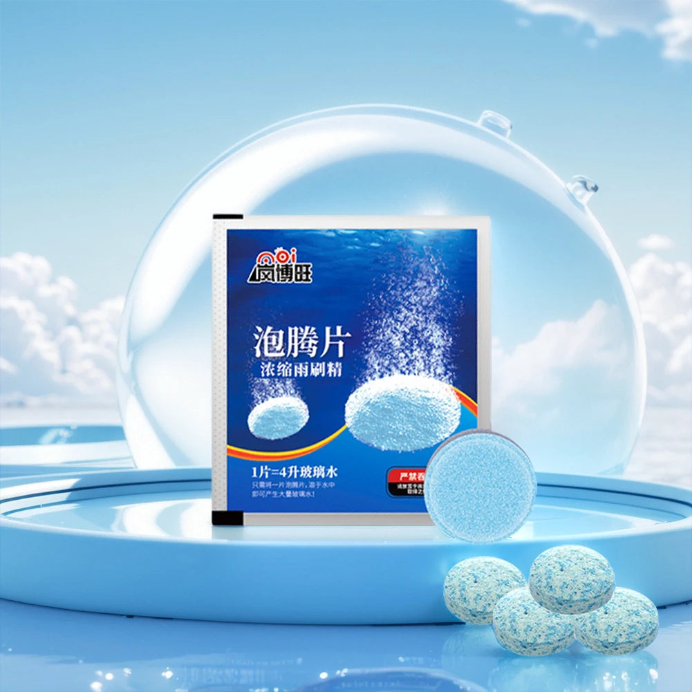 Auto Wiper Glass Cleaner | Effervescent Solid Tablets for Car Windscreen & Windshield Cleaning   2/2