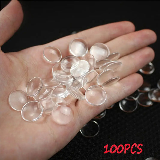 50 Pairs Glass Eye Chips – DIY Blythe Doll Eye Accessories for Customization & Modification