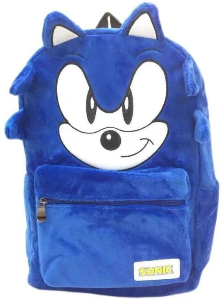 Pokemon Cartoon Plush Backpack - Large Capacity Student School Bag for Boys & Girls Kids