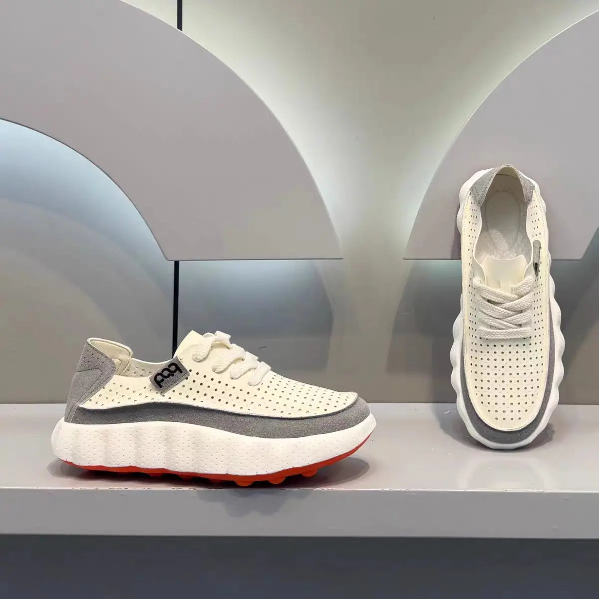 Men's Chunky Platform Sneakers - Breathable Non-Slip Running & Casual Walking Shoes