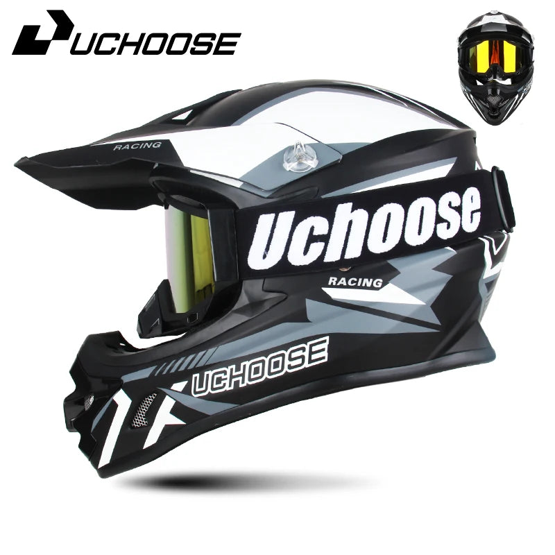 DOT Adult Motocross Helmet – Classic Off-Road Racing Casco for Men & Women, Enduro & Downhill Kask