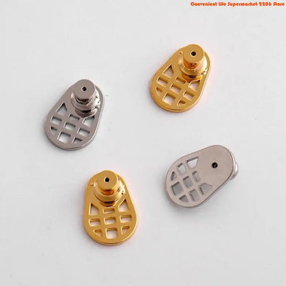 E06E Secure Locking Earring Backs – Sturdy Mesh Support for Heavy Earrings with Comfortable Fit