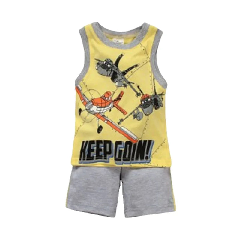 Toy Story Buzz Lightyear Pajama Set - Short Sleeve T-Shirt & Summer Sleepwear for Kids