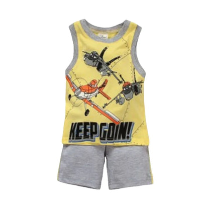 Toy Story Buzz Lightyear Pajama Set - Short Sleeve T-Shirt & Summer Sleepwear for Kids