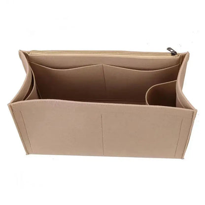 Felt Insert Liner Pouch — Handbag & Tote Bag Organizer for LV Onthego, Internal Purse Storage Accessory