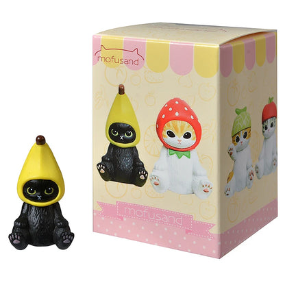 Mofusand Shark Cat Mini Figures - Cute Blind Box Animal Anime Ornaments for Kids and Collectible Gifts