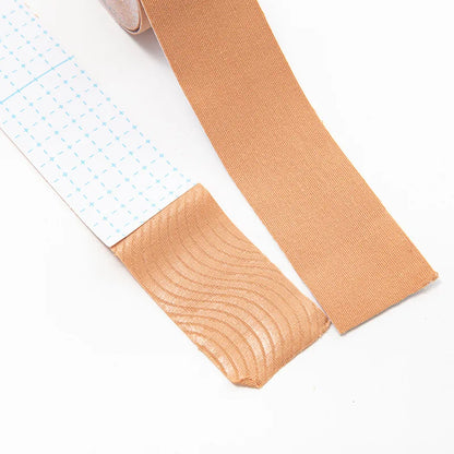 Elastic Breast Lifting Tape — Skin Tone, Invisible, Breathable, Anti-Sagging Tape for Strapless Support