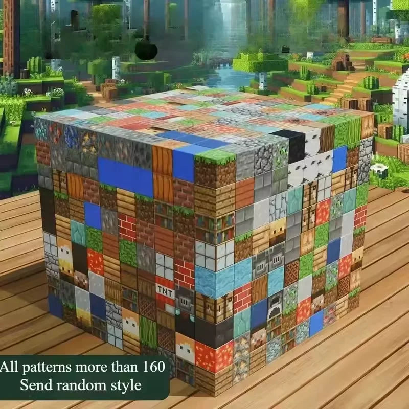 2025 DIY Magnetic Building Blocks – 10-300pcs Mini Puzzle Set for Kids Birthday Gifts