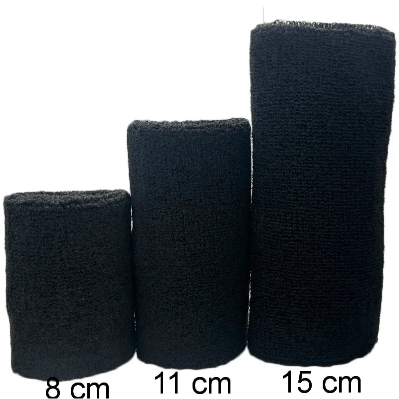 2PCS Sports Wristbands – Tennis & Fitness Sweat Bands for Basketball, Volleyball, Padel with Wrist Guard Cuffs