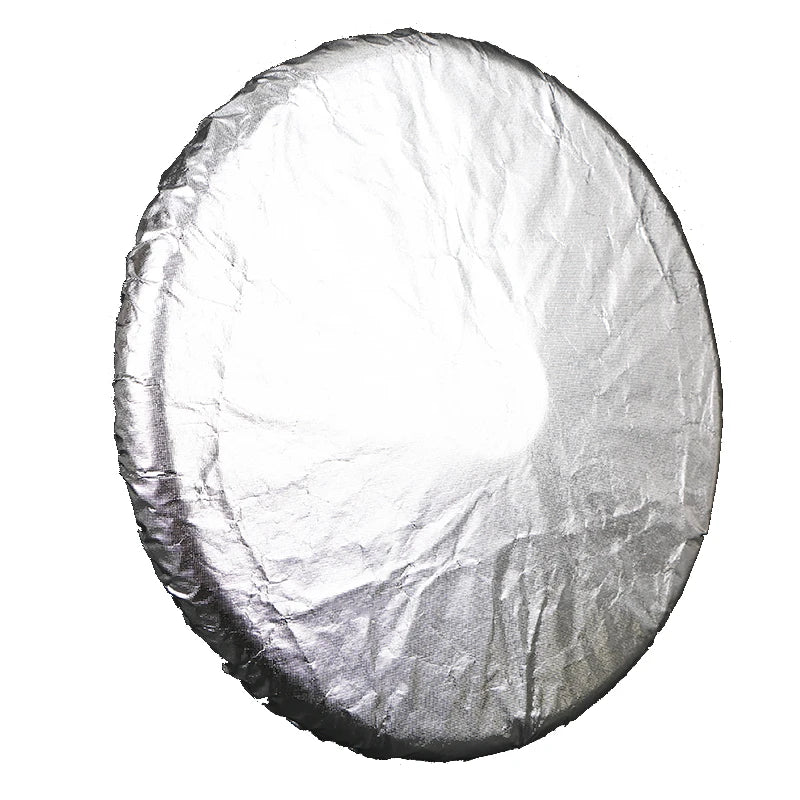 Car Steering Wheel Sun Shade Cover – Foldable Anti-UV Silver Coated Sunscreen Insulation Accessory