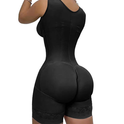 Women’s High Compression Full Body Shapewear – Tummy Control Waist Trainer Girdle Slimming Bodysuit