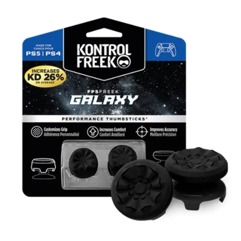 Freek Galaxy FPS Analog Stick Extender for PS4 & PS5 Controller – High-Rise Silicone Game Joystick Performance Cap