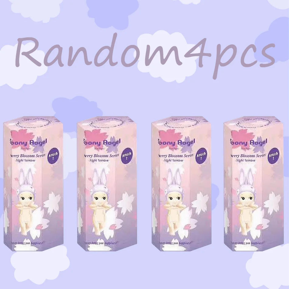 Angel Doll Cherry Blossom Night Series Blind Box | Hippers Action Figure Phone Ornament Gift