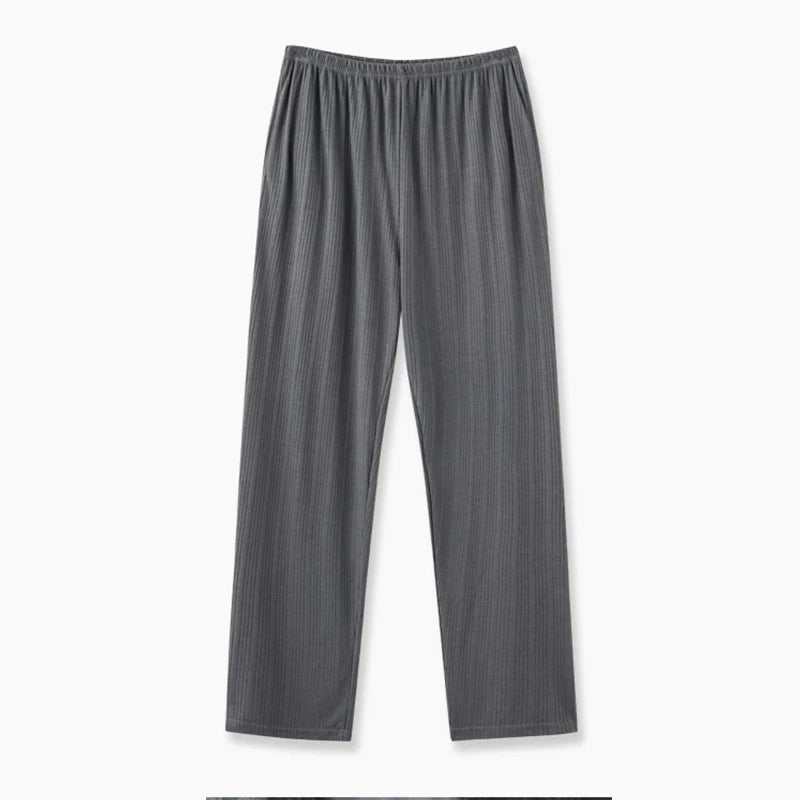 Men’s Plaid Pajama Pants - Soft Breathable Casual Lounge Trousers for Sleepwear & Nightwear