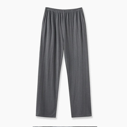 Men’s Plaid Pajama Pants - Soft Breathable Casual Lounge Trousers for Sleepwear & Nightwear