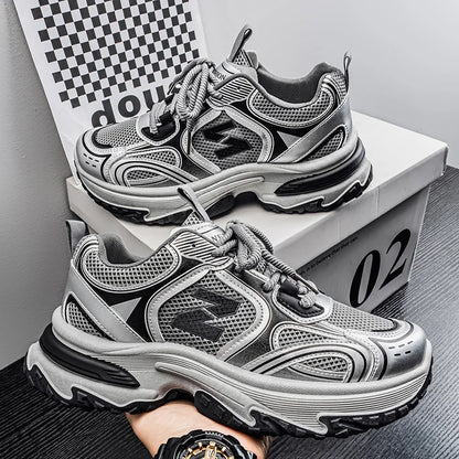 Men’s Casual Outdoor Shoes - Comfortable Hiking Sneakers for Sports, Streetwear & Everyday Wear