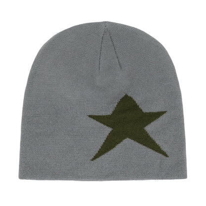 Y2K Letter Knitted Beanie Cap – Unisex Winter Autumn Warm Ski Skullcap, Hip Hop Streetwear Ear Cover Hat for Men & Women