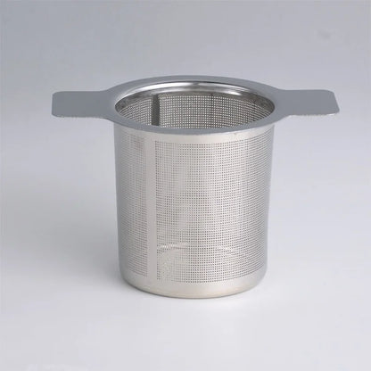 Stainless Steel Reusable Mesh Tea Infuser – Leaf Strainer Filter Sieve for Cups