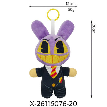 37-Style The Amazing Digital Circus Plush Toys - Clown & Rabbit Stuffed Dolls for Kids, Fans, Collectors & Gifts