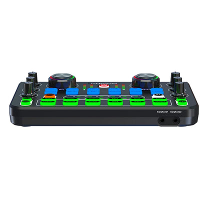 HD X60 Professional Sound Card – English Version Audio Mixer for Karaoke, KTV, Singing, and Live Broadcast