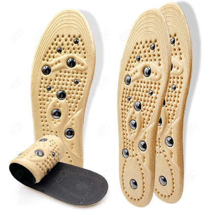 EiD Magnetic Therapy Foot Insoles – Soft Acupressure Sports Cushion for Men & Women