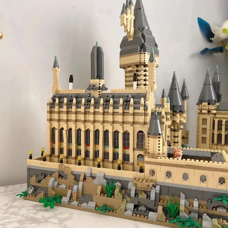 Micro Bricks City Medieval Magic Castle Model – Creative School Architecture Palace Building Blocks for Kids Gifts