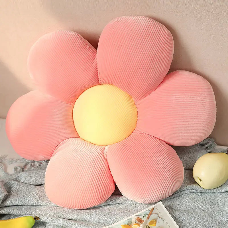 6 Styles Sunflower Pillow – Cute Daisy Cushions with Petals, 40cm, Perfect Birthday Gifts & Home Décor for Bedroom & Office