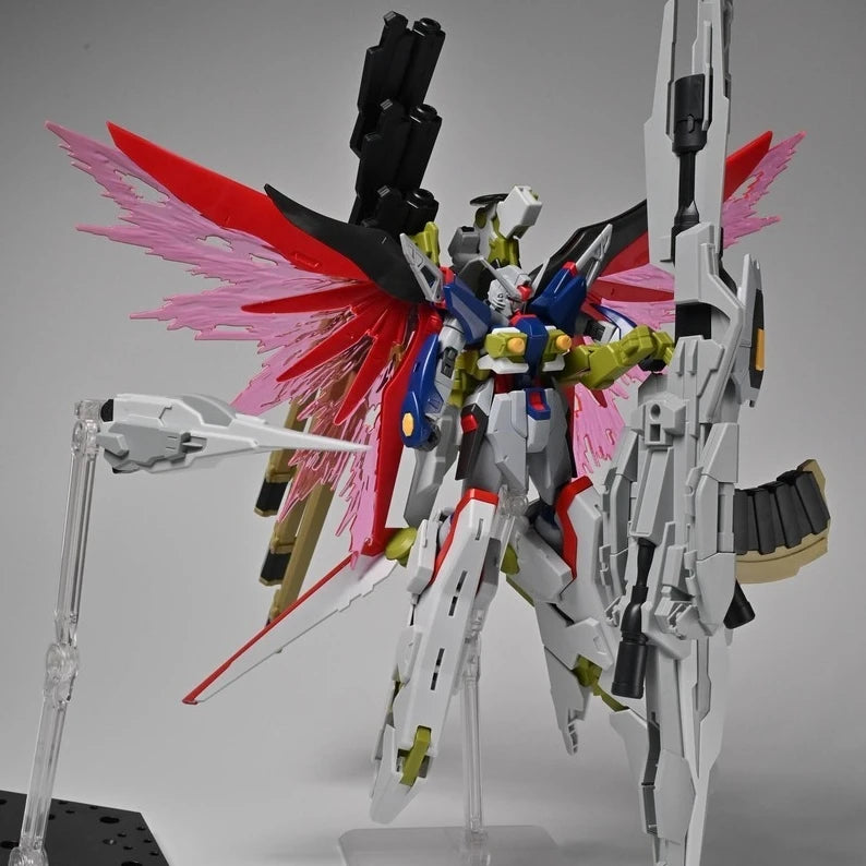 GAOGAO HG 1/144 A-GXQ754V2 Destiny Zeus & ZGMF-X42S Robot Model Kit — Plastic Action Figure Assembly Toy