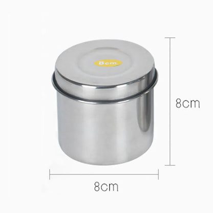 Stainless Steel Kidney-Shaped Sterilized Tray – Medical, Dental & Surgical Tweezers Container Jar