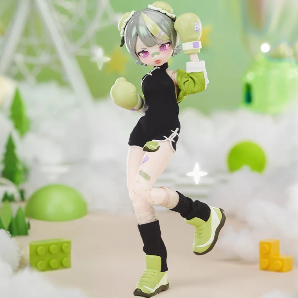 Eve Lynna Dream Park Series BJD Movable Doll – Kawaii Blind Box Anime Figurine, Trendy Surprise Toy Gift for Boys & Girls
