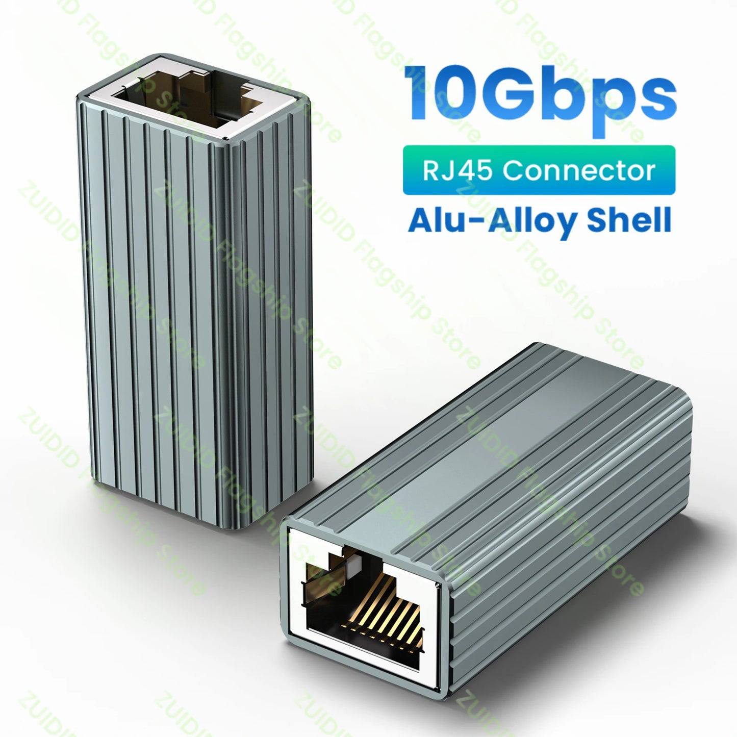 1/2/5/10Pcs 10Gbps RJ45 Coupler – Female to Female Gigabit Network Extender for Cat8/Cat7/Cat6 Ethernet Cable Adapter
