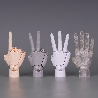 1/2 Palm Mini Articulated Action Figure – Movable Joint Anime Character Model for Artist Reference