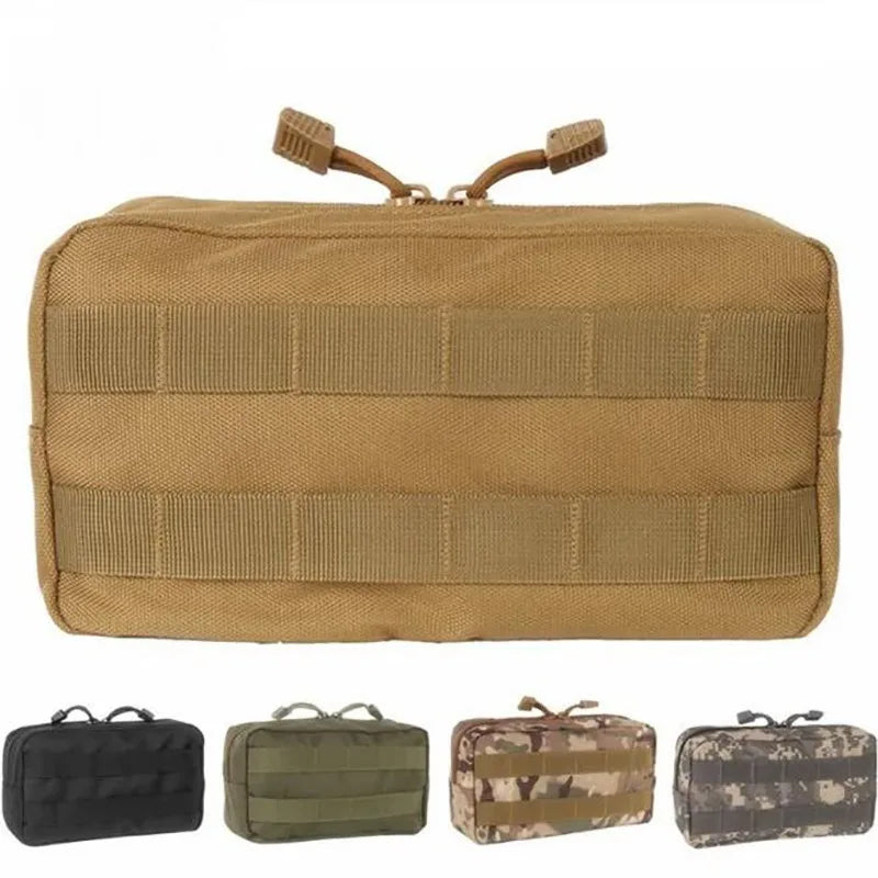 Tactical Multifunction Waist Bag – Molle Travel Pouch, EDC Phone Holder, Fanny Pack for Camping, Hiking & Hunting