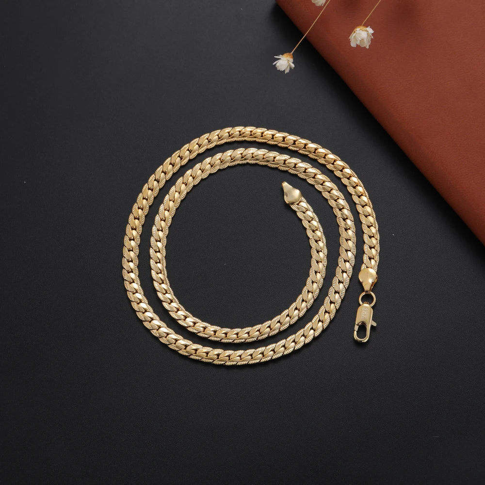 1MM 925 Sterling Silver Snake Chain Necklace – High-Quality Fashion Jewelry for Men & Women