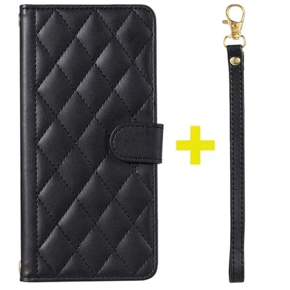 Xiaomi Redmi Note 11 Series Leather Flip Case – Crossbody Wallet Cover for Note 11 Pro 5G/11S/11E/10S/10T/9S/8 Pro