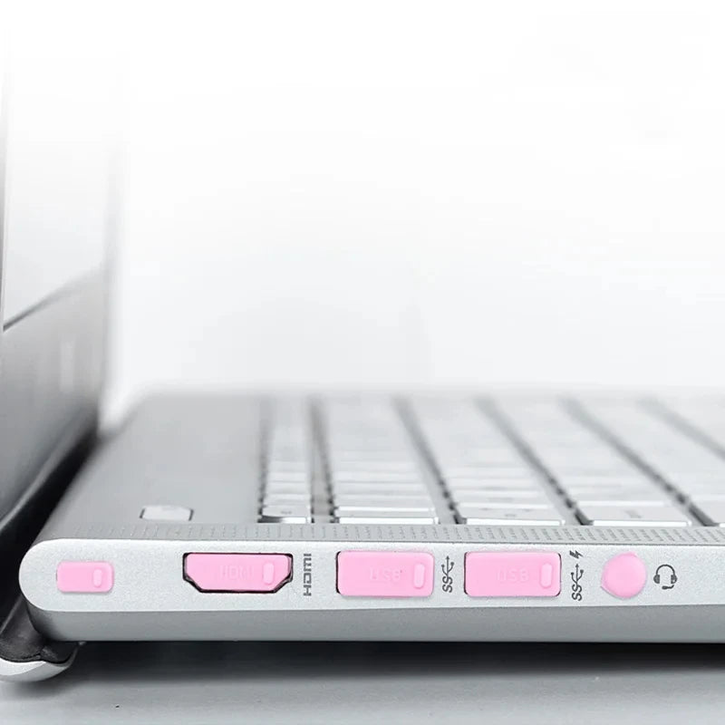 Universal Laptop USB Dust Plugs - Anti-Dust, Waterproof Computer Port Protective Covers