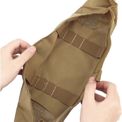 OPHIDIAN Combat Trauma Bag Roll 1 – IFAK Personal First Aid Kit EDC Medical Waist Pack for Airsoft, Hunting & Tactical Gear