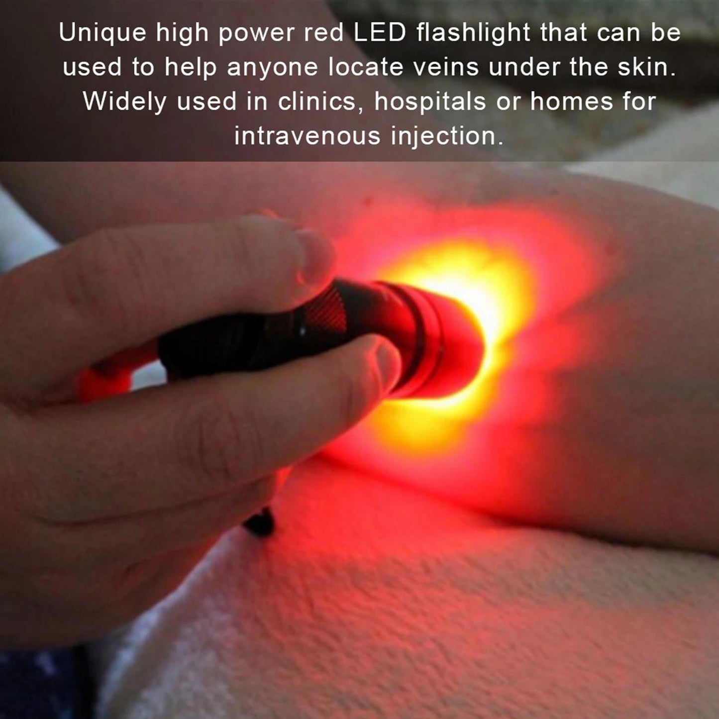 Red Light Vein Finder for Children & Elderly – Vascular Viewer & Locator Instrument