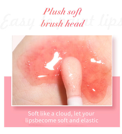 Crystal Jelly Lip Oil – Moisturizing & Plumping Tinted Lip Gloss for Sexy, Glossy Lips