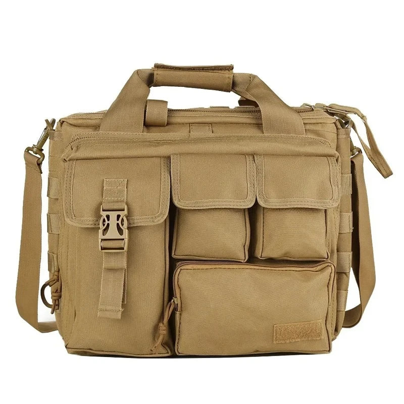 New Tactical Molle Backpack – Nylon Messenger Shoulder Bag, Laptop Briefcase, Outdoor