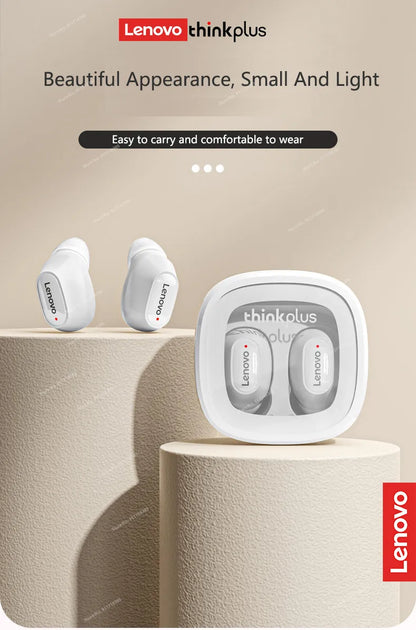 Lenovo XT62 Bluetooth 5.3 Earphones — Wireless TWS HiFi Sport Headset with Noise Reduction, Mic & Touch Control