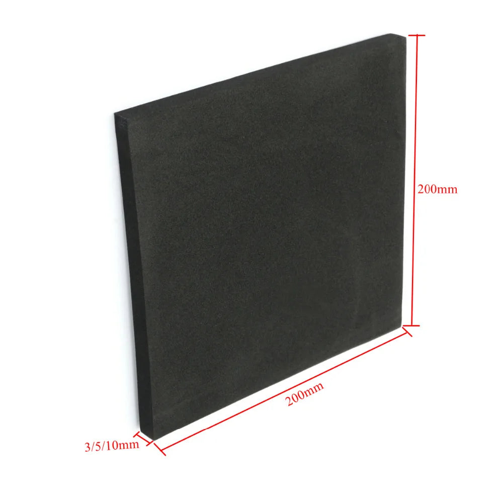 ESD Anti-Static Pin Insertion Foam – High-Density Soundproofing & Noise-Absorb Sponge Foam (200x200/150x150mm, 3/5/10/15mm)