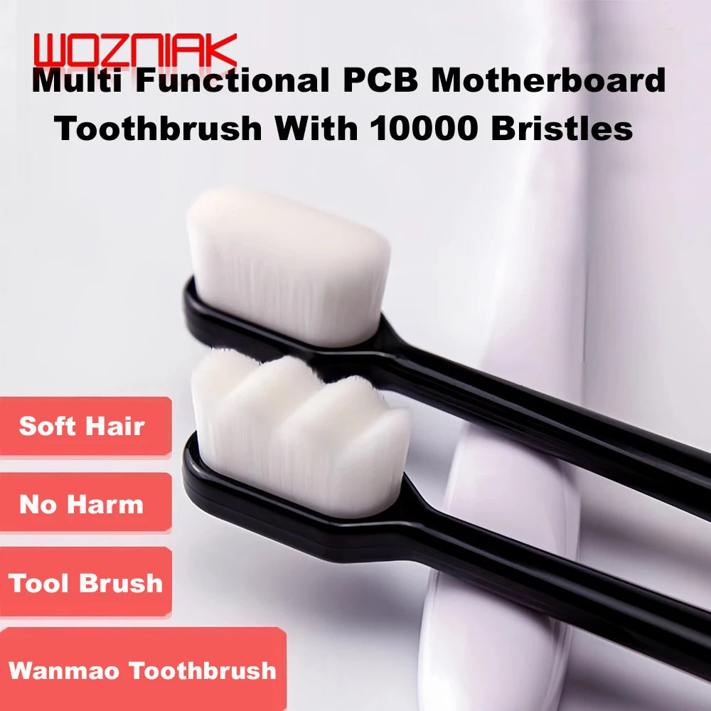 WOZNIAK PBT Fiber Cleaning Brush – Polishing Tool for Motherboard, PCB, IC Glue Removal & Phone Repair