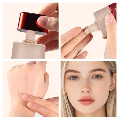 Turn Up The Base Blurring Foundation – Long-Lasting, Oil-Control Matte Face Makeup Cosmetics