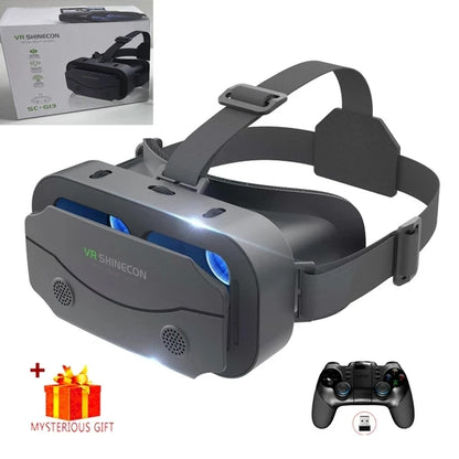 VR Glasses Virtual Reality Headset – 3D Lenses Smart Goggles for Smartphones, Mobile Game Accessory