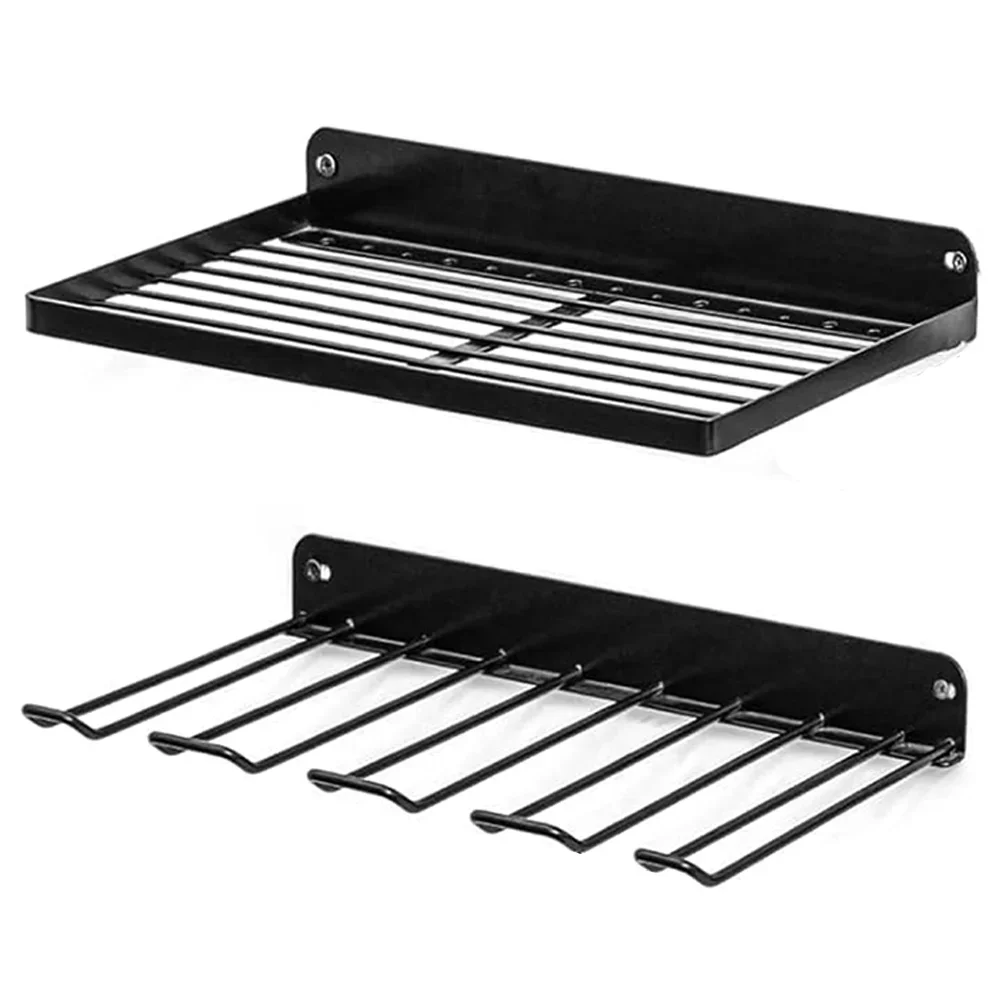 2-Pack Power Tool Wall Mount Holders – Heavy Duty Pegboard Storage Racks for Drill & Screwdriver in Workshop/Garage