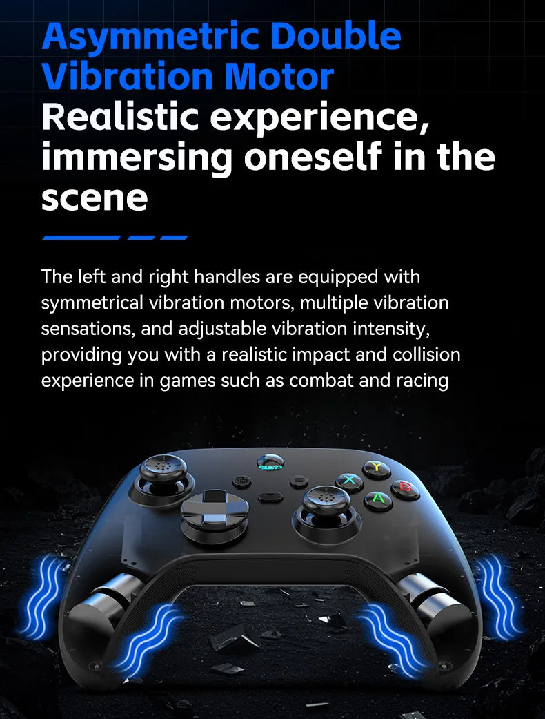 G6 Mobile Game Controller for Switch, iOS, Android & PC with Hall Effect Joystick – Cloud & Streaming GamePad