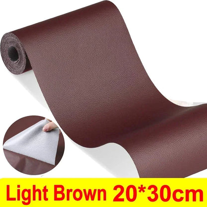 Self-Adhesive Leather Repair Tape - Cuttable Patch for Sofas, Furniture & Car Seats