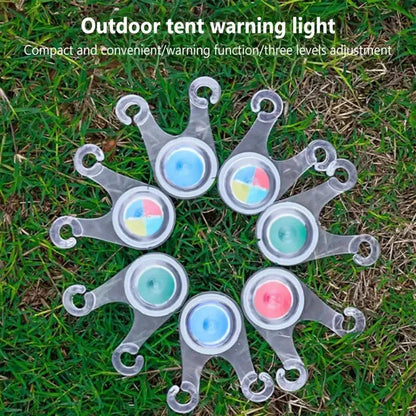 10-Group LED Atmosphere Rope Lights - Waterproof Outdoor Tent, Camping & Party Decoration Lamps