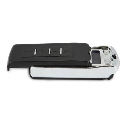 1Pcs Precision Portable Car Key Shape Mini Digital Pocket Gram Scale - 200g/100g Capacity, 0.01g Accuracy, LCD Display, Batteries Included